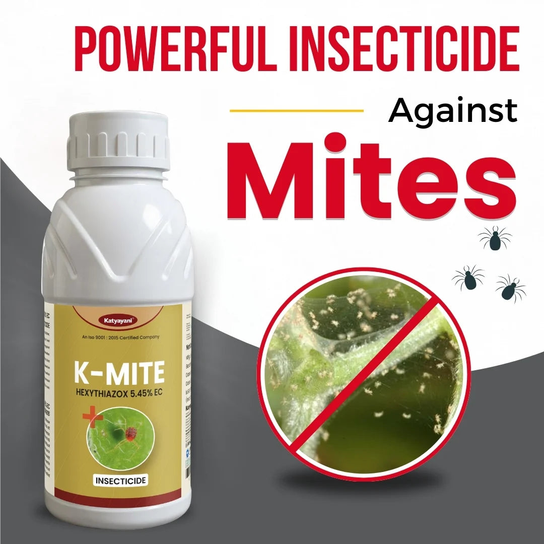 Katyayani K-Mite | Hexythiazox 5.45% EC | Chemical Insecticide