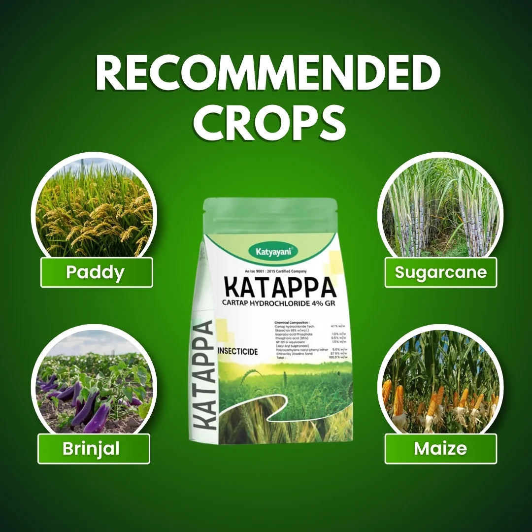 KATYAYANI KATAPPA | CARTAP HYDROCHLORIDE 4% GR | CHEMICAL INSECTICIDE
