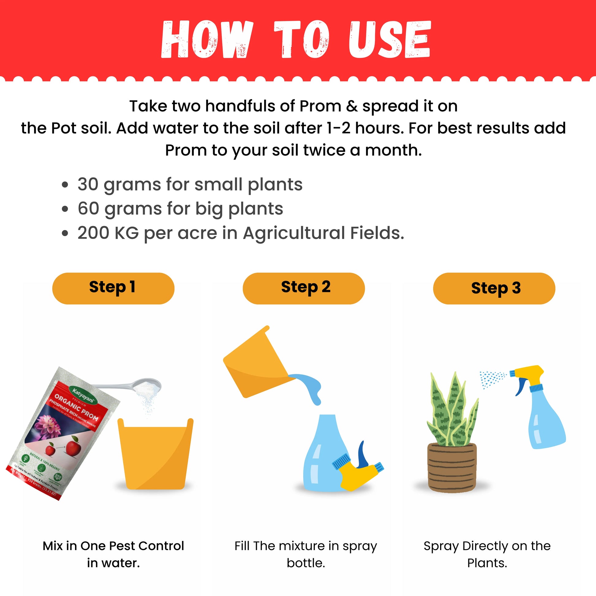 Katyayani Prom Organic Fertilizer | Phosphate Rich Organic Manure