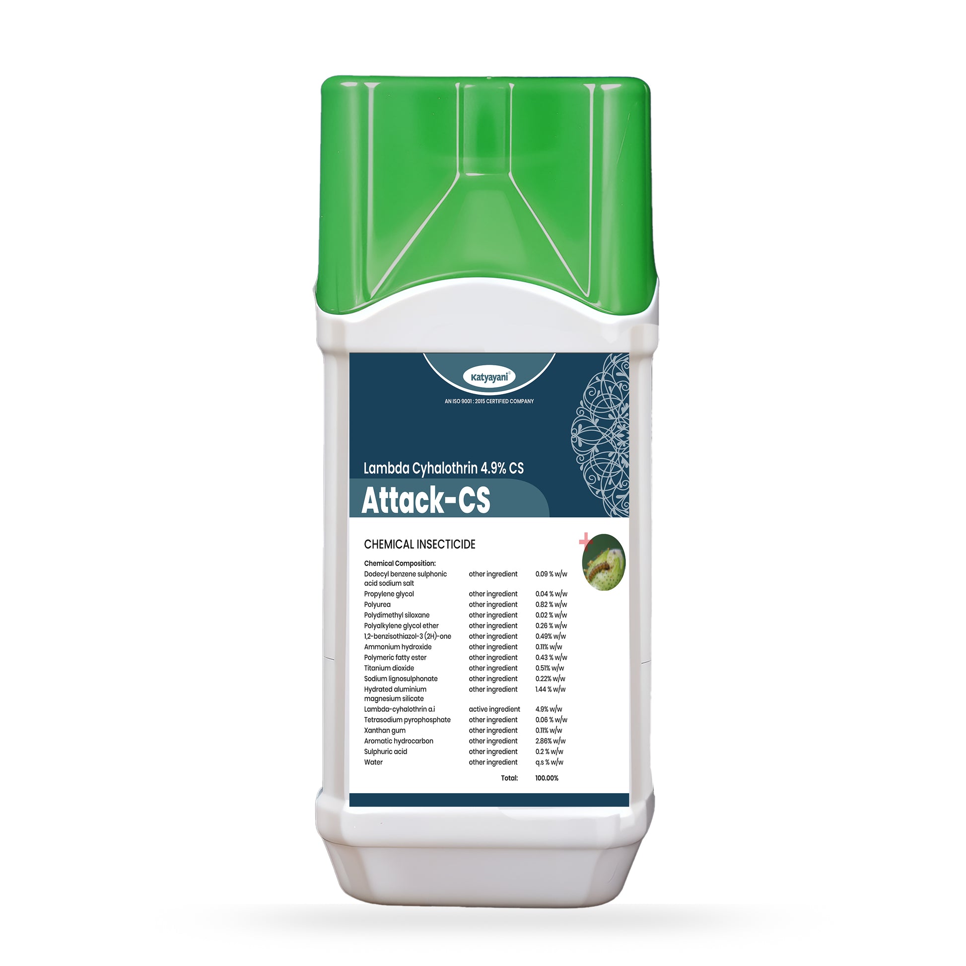 KATYAYANI ATTACK CS | LAMBDA- CYHALOTHRIN 4.9% CS | CHEMICAL INSECTICIDE