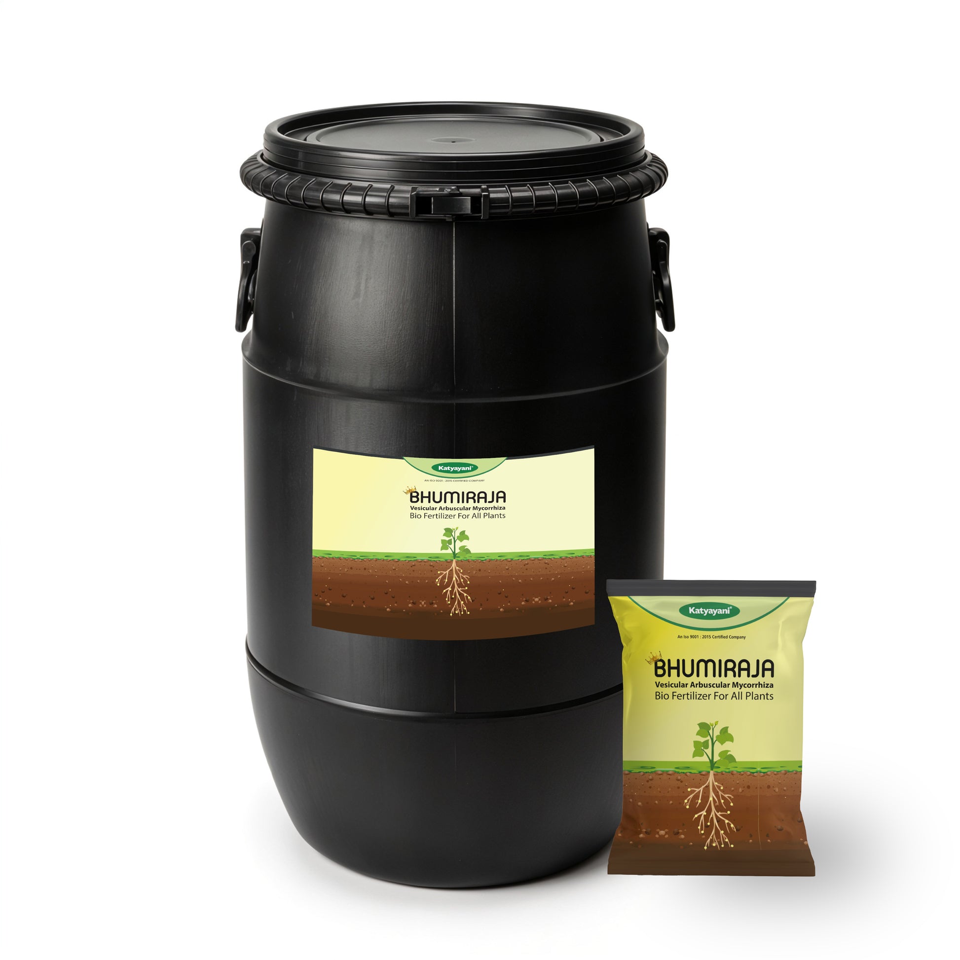 Katyayani Bhumiraja (Mycorrhiza Fertilizer) | Best For Root Growth (Drum Packing)