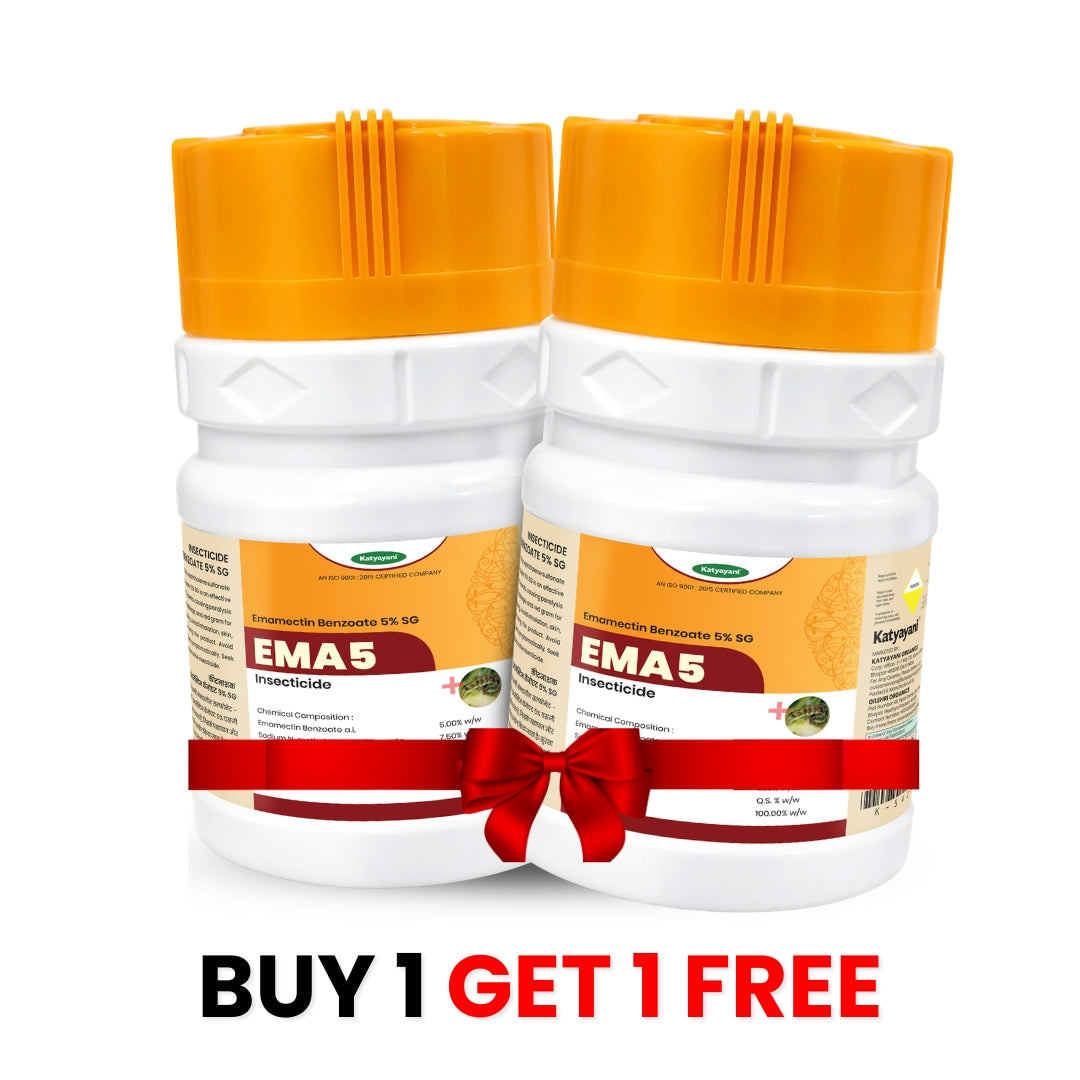 Katyayani EMA 5 Insecticide | Emamectin Benzoate 5% SG | (1 + 1 Free)