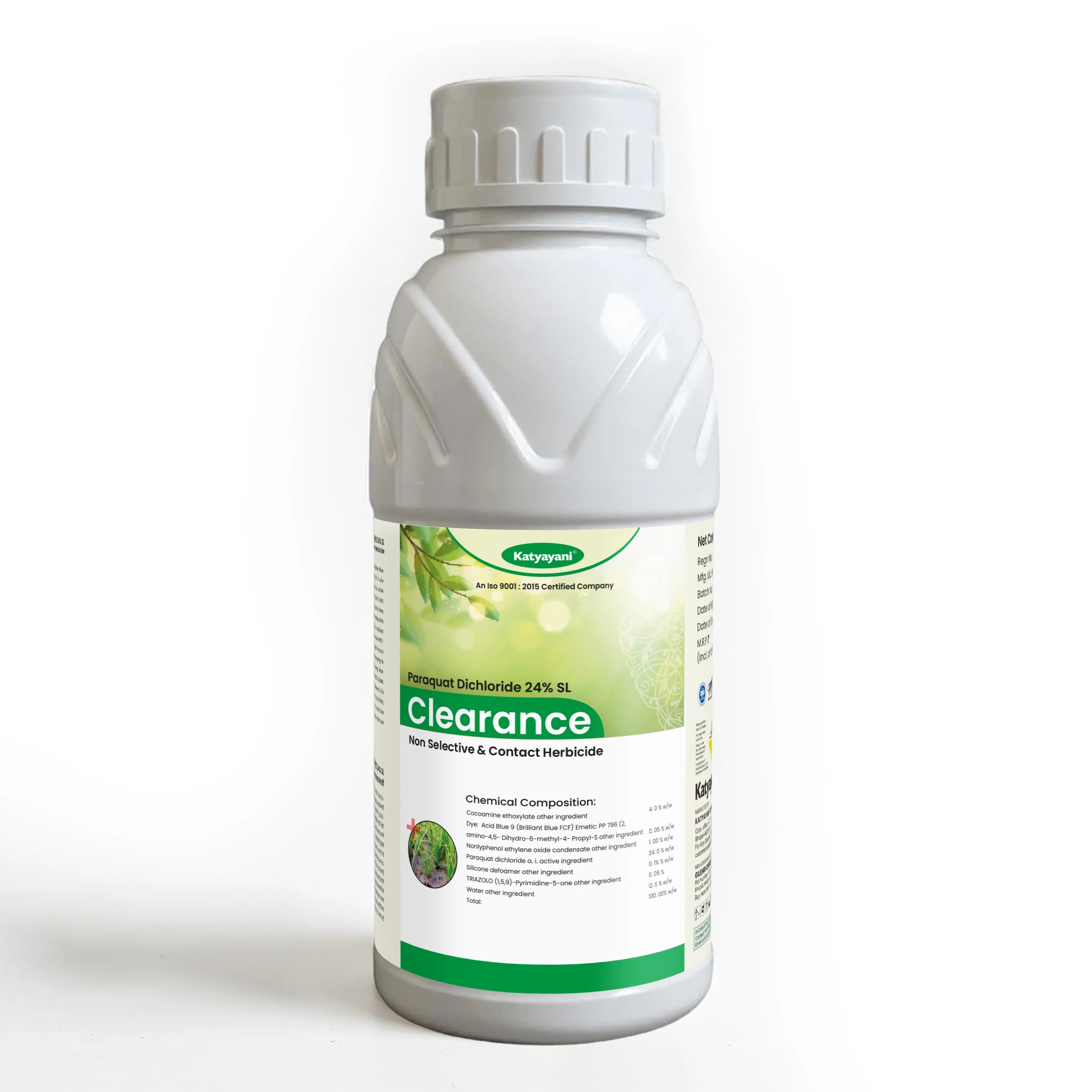 chemical composition of herbicide Buy Katyayani Clearance Paraquat Dichloride 24 SL Herbicide