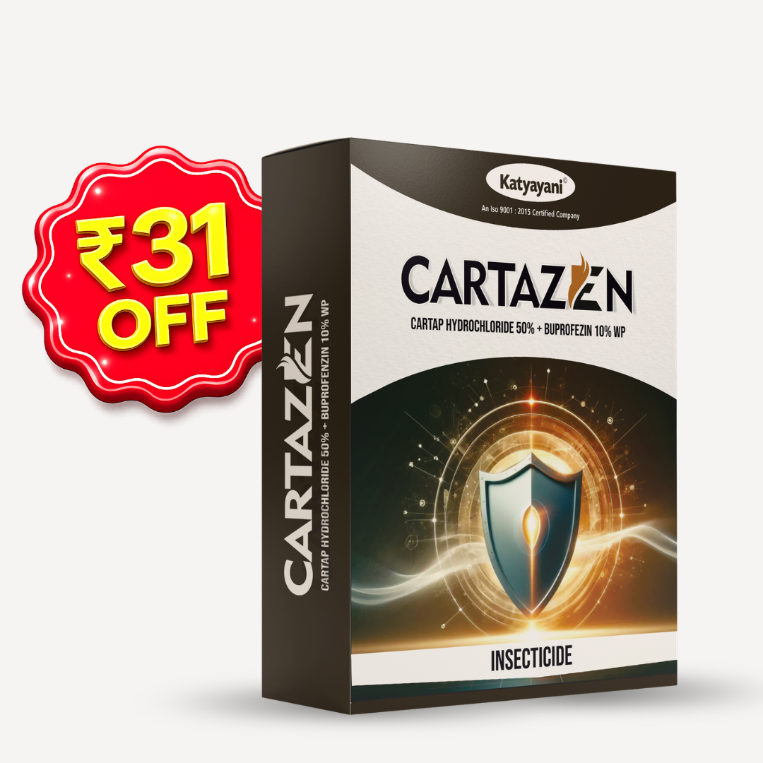 Katyayani Cartazen | Cartap Hydrochloride 50 % + Buprofezin 10 % WP | Insecticide