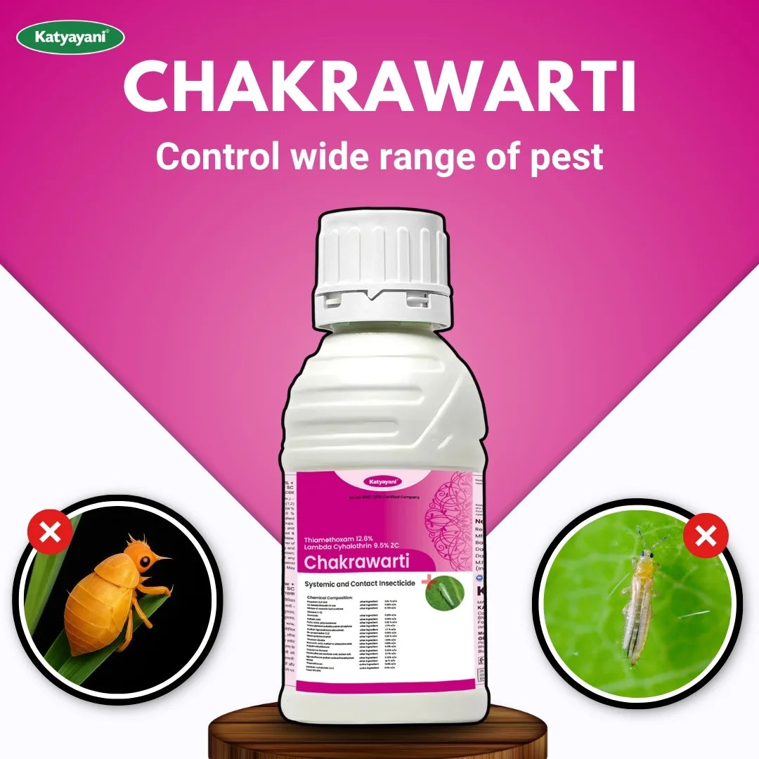 Katyayani Chakrawarti | Thiamethoxam 12.6% + Lambda Cyhalothrin 9.5% Zc | Chemical Insecticide