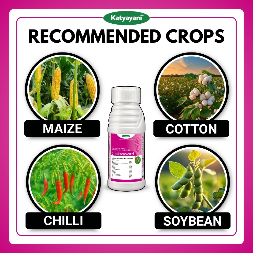 Katyayani Chakrawarti | Thiamethoxam 12.6% + Lambda Cyhalothrin 9.5% Zc | Chemical Insecticide