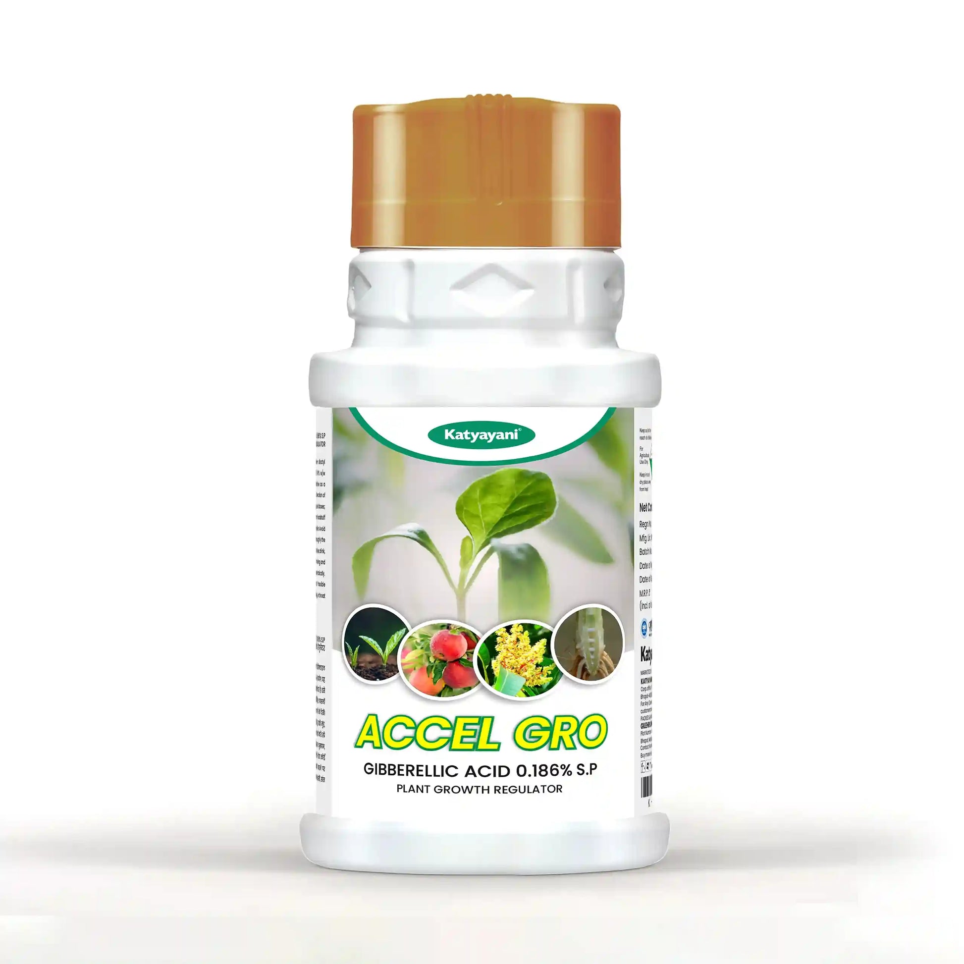 Katyayani Accel gro | Gibberellic Acid 0.186% S.P | Plant Growth Regulator