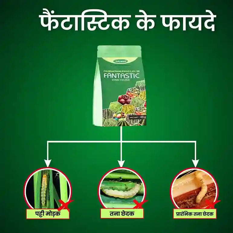 क्लोरेंट्रानिलिप्रोल 0.4 जीआर धान की फसल में तना छेदक की दवा