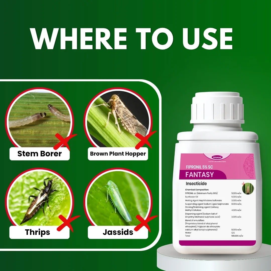 Fantasy Fipronil 5% SC Chemical insecticide used for pest control