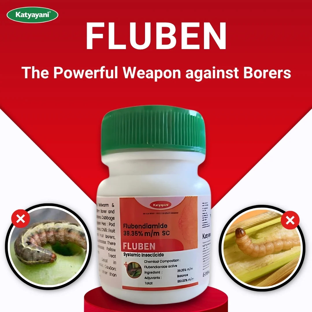 Katyayani Fluben | Flubendiamide 39.35% SC | Chemical Insecticide