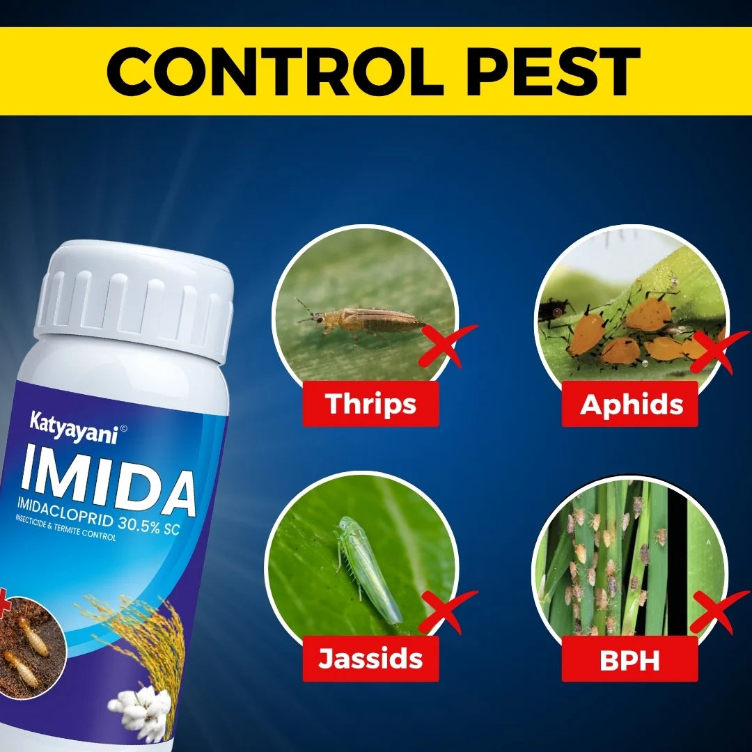 Katyayani Imida | Imidacloprid 30.5% SC Insecticide | Best result on all sucking pest