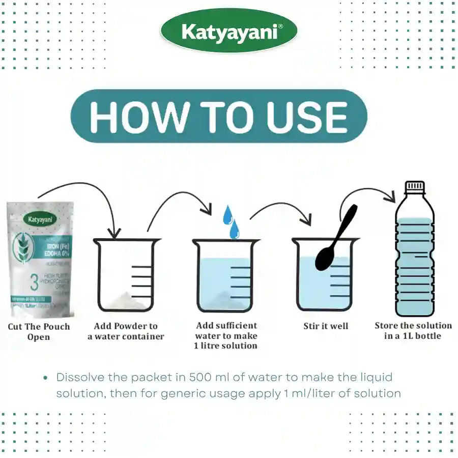 Katyayani Fe EDDHA ( Iron Chelate ) Micronutrient