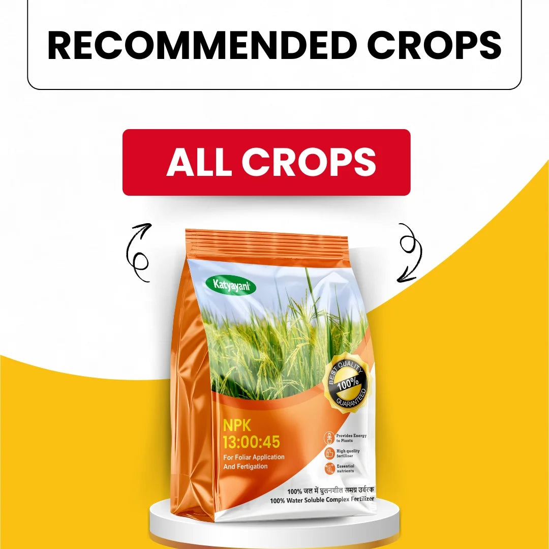 Katyayani NPK 13 00 45 Fertilizer (Potassium Nitrate Water Soluble Fertilizer)