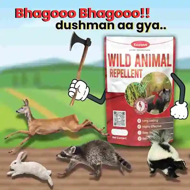 Animal repellent for agriculture