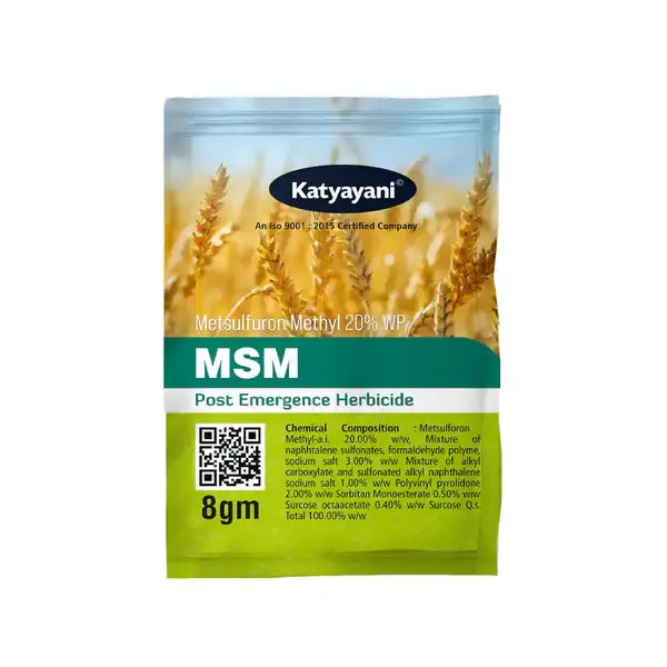 Buy Katyayani MSM | metsulfuron methyl 20 wp | Katyayani Krishi Direct