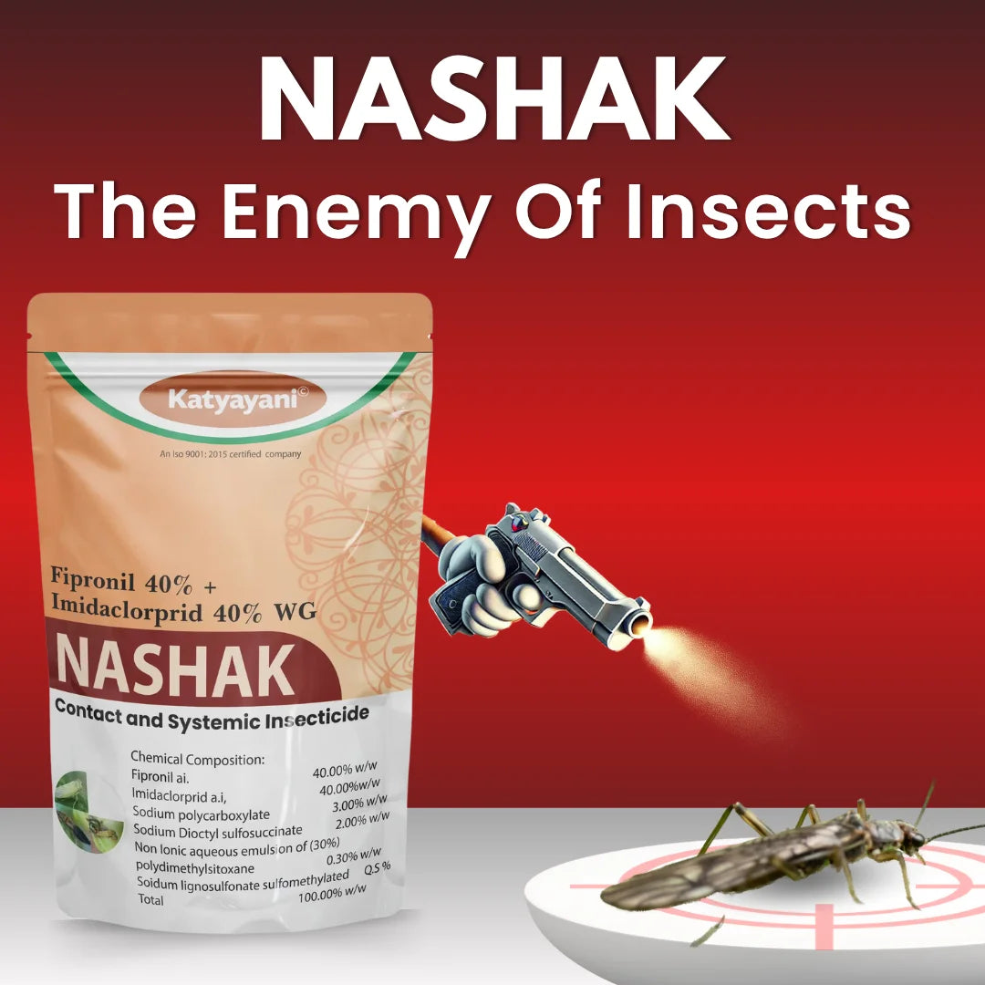 Katyayani Nashak insecticide Fipronil 40% + Imidacloprid 40% WG