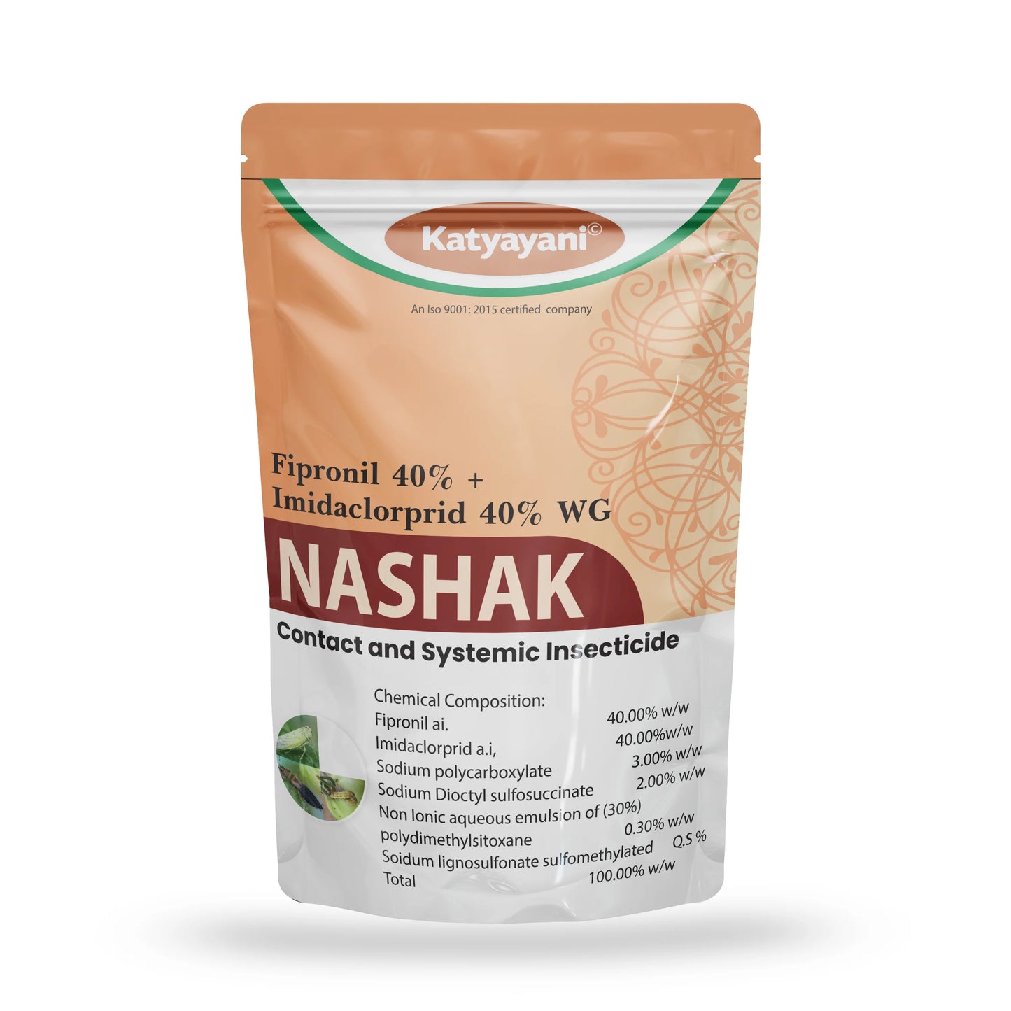 Katyayani Nashak | Fipronil 40% + Imidacloprid 40% WG | Pesticide for White grub Jassids, Thrips