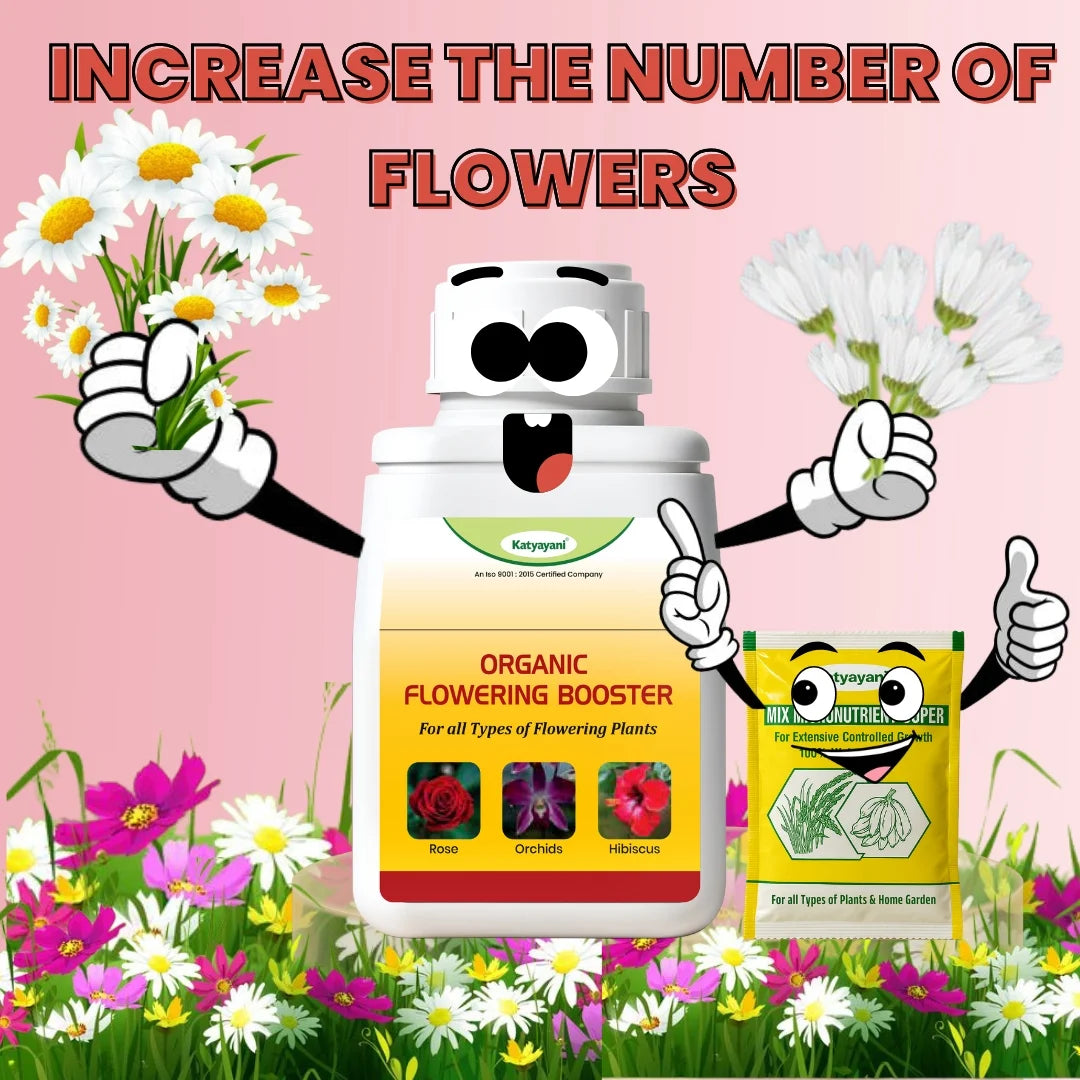 Katyayani Flowering Booster Fertilizer Increase the number of flowers | Katyayani Krishi Direct