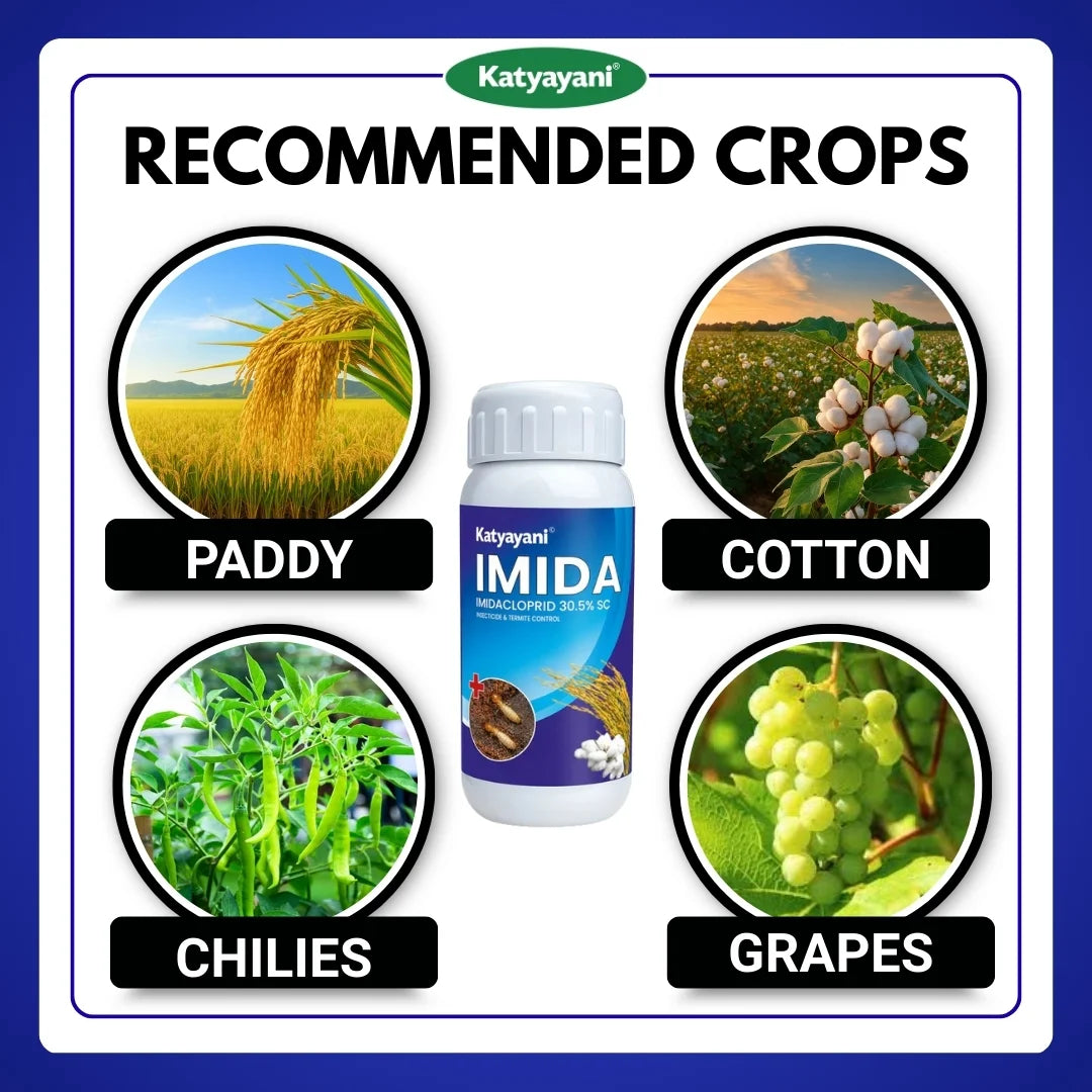Katyayani Imida | Imidacloprid 30.5% SC Insecticide | Best result on all sucking pest
