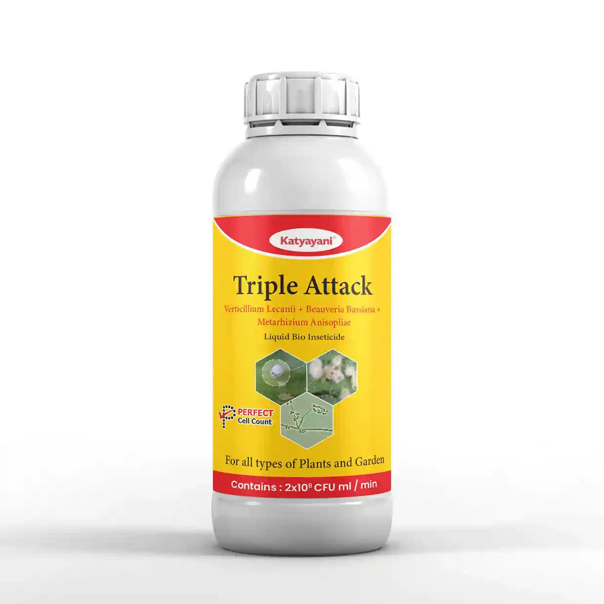 Buy Katyayani Triple Attack Liquid Insecticide for Pest Control