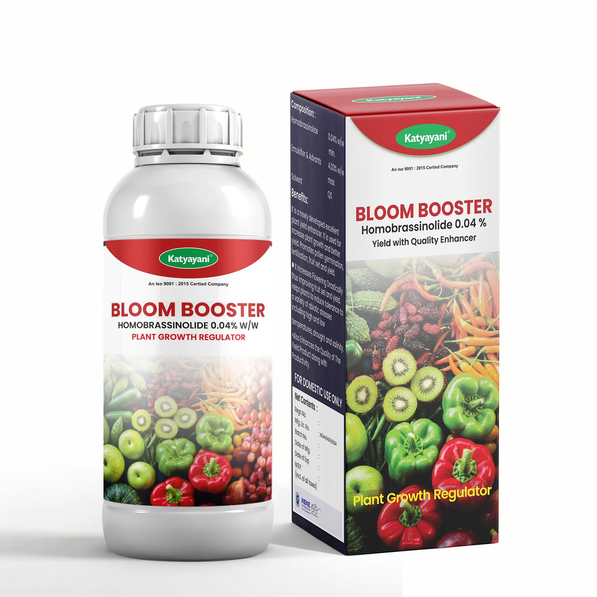 Katyayani Bloom Booster | Homobrassinolide 0.04% | Vegetable Growth Booster for Fast Plant Growth