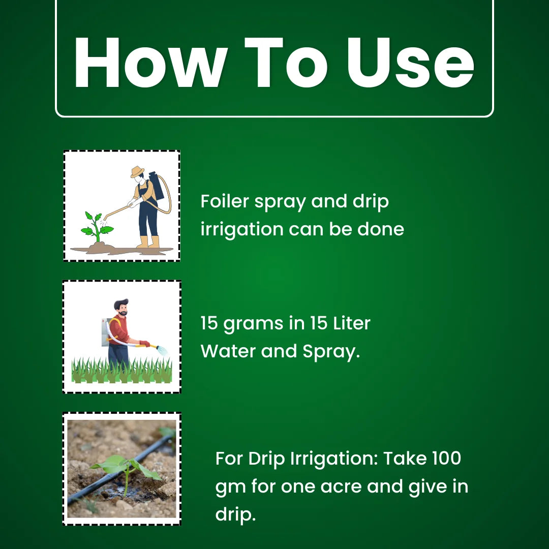 Katyayani Mix Micro Nutrient | Super for Home Garden, Nursery and Agriculture use Fertilizer Dosage