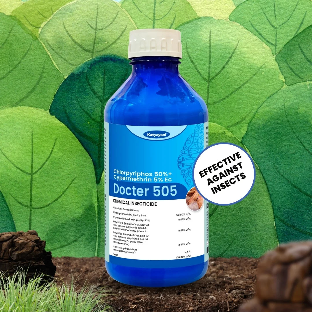 Chlorpyriphos 50% + Cypermethrin 5% EC Insecticide for pest control