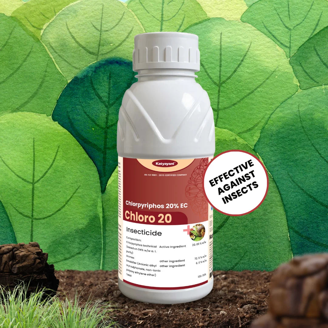 Katyayani Chloro 20 Chloropyriphos 20% EC Insecticide 