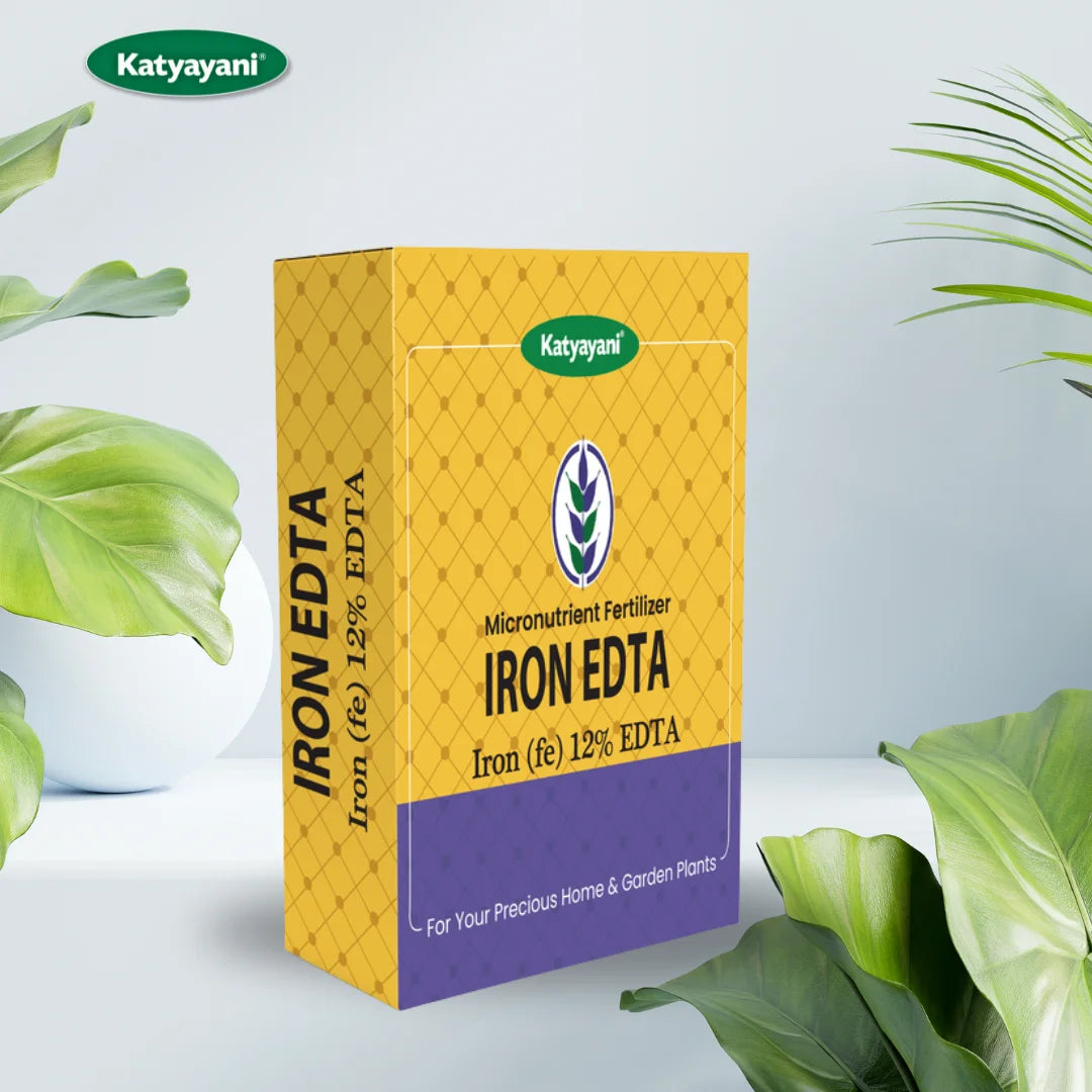 Katyayani Iron EDTA | Fe 12% EDTA Fertilizer | Plant Food for Flowering Plants 