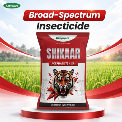 Katyayani Shikaar | Acephate 75% SP | Systemic Insecticide 
