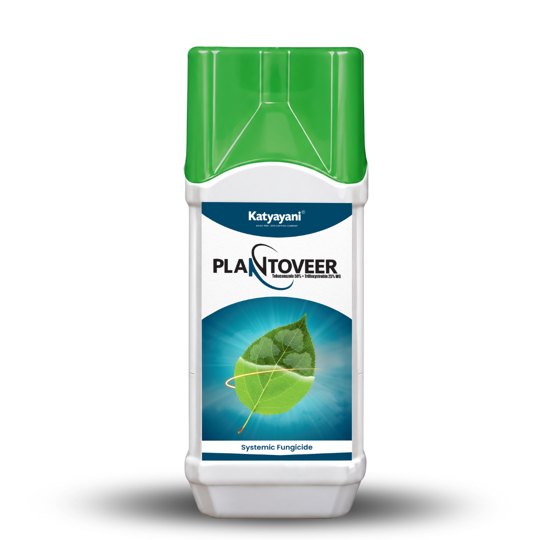 Katyayani PlantoVeer – Tebuconazole 50% + Trifloxystrobin 25% WG Dual-Action Systemic Fungicide 