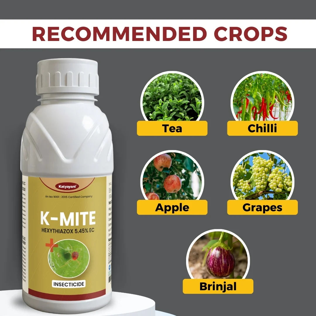 Katyayani K-Mite | Hexythiazox 5.45% EC | Chemical Insecticide 