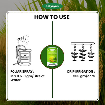 Katyayani Mix Micronutrient Fertilizer | Super for Home Garden, Nursery and Agriculture use 
