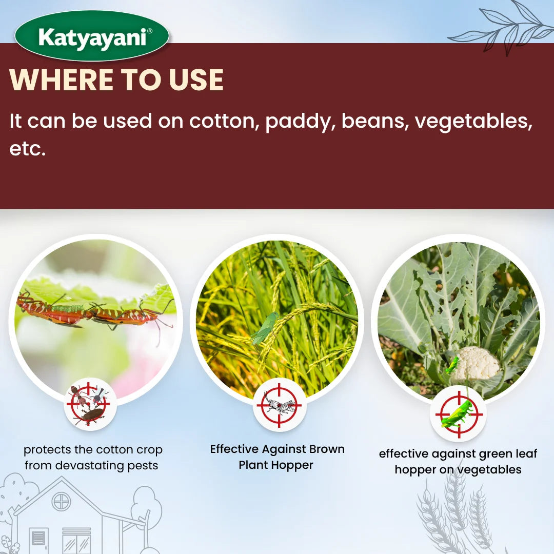 Katyayani Chloro 20 | Chloropyriphos 20% EC | Chemical Insecticide 