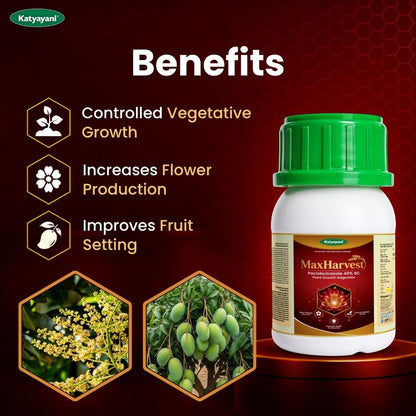 Katyayani MaxHarvest | Paclobutrazol 40% SC | Plant Growth Regulator 