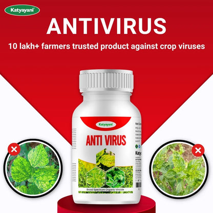 Katyayani Antivirus Viricide | Special for Chilli, Tomato & Brinjal | No Virus Insecticide 