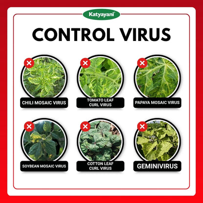 Katyayani Antivirus Viricide | Special for Chilli, Tomato & Brinjal | No Virus Insecticide 