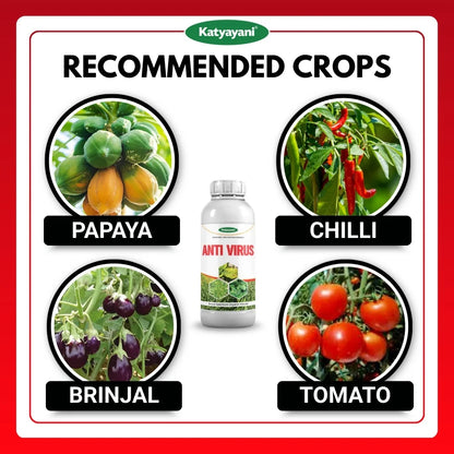 Katyayani Antivirus Viricide | Special for Chilli, Tomato & Brinjal | No Virus Insecticide 