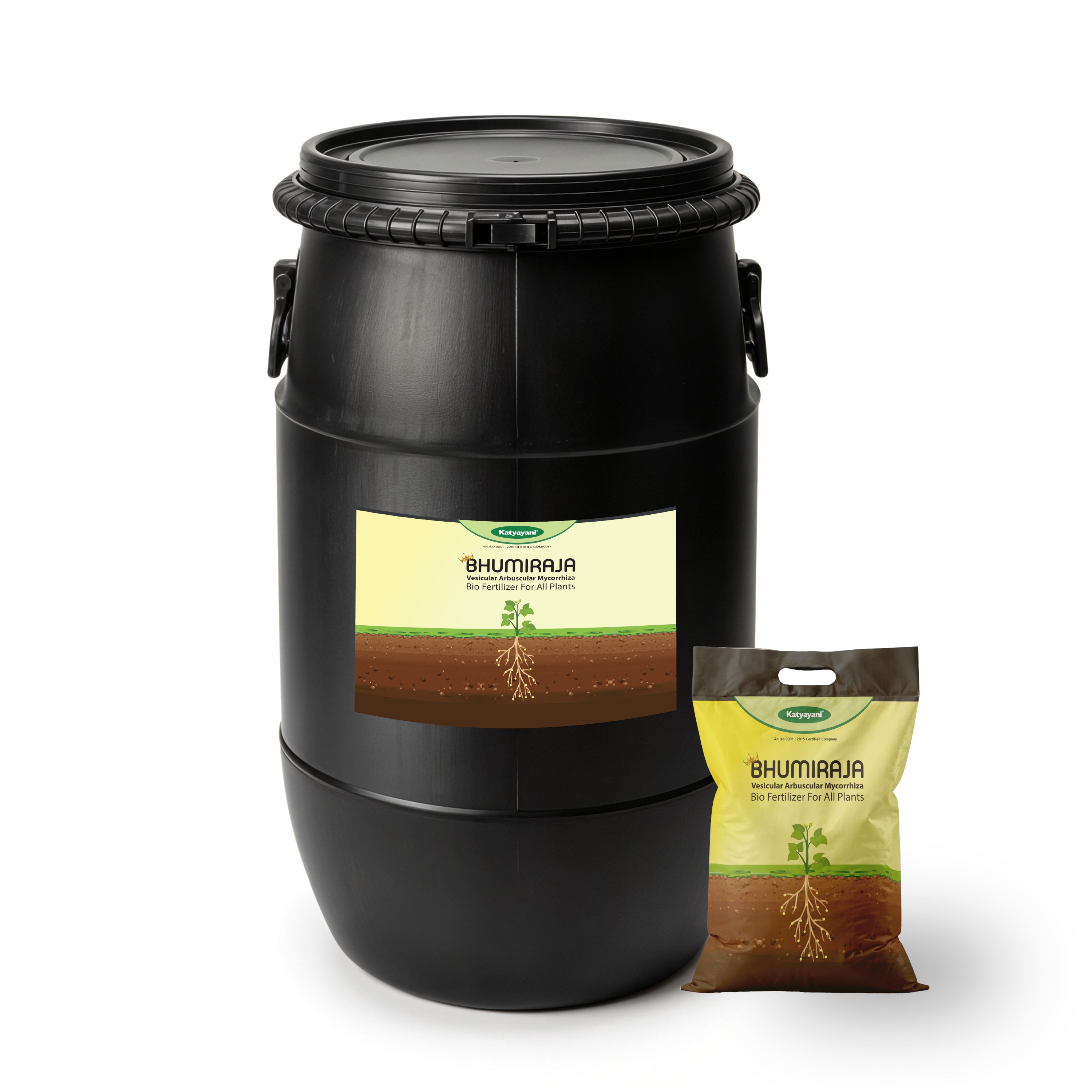 Katyayani Bhumiraja (Mycorrhiza Fertilizer) | Best For Root Growth (Drum Packing)