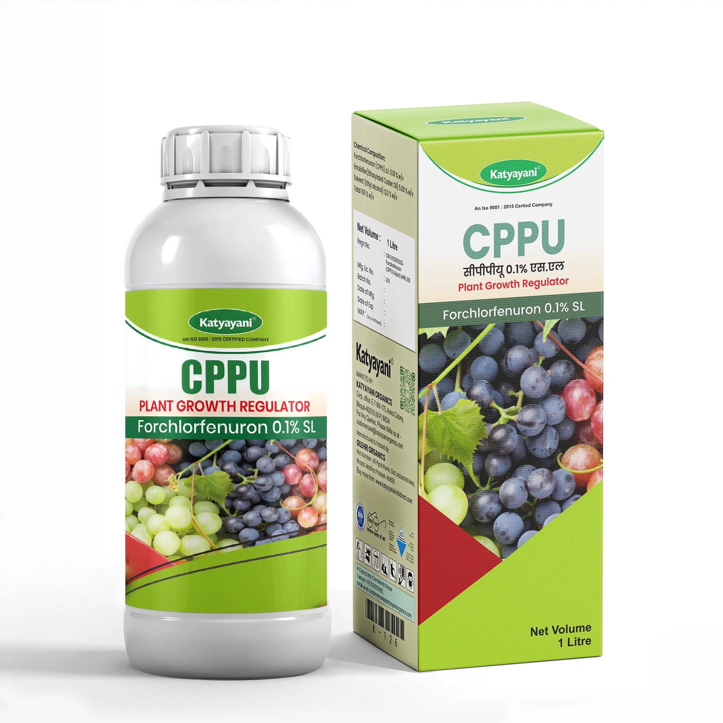 Katyayani CPPU | Forchlorfenuron 0.1 % L | Plant Growth Regulator 