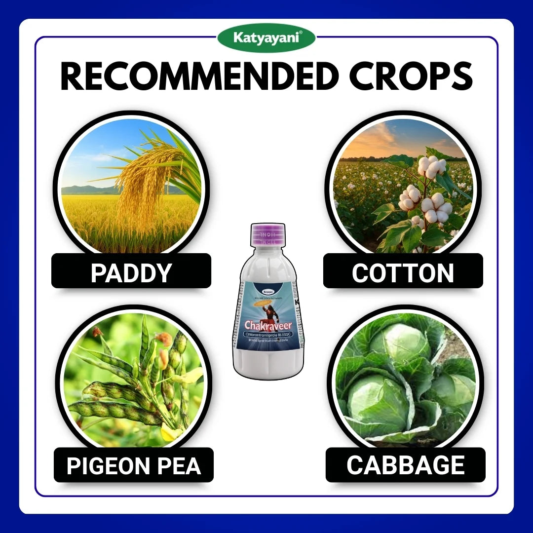 Katyayani Chakraveer Chemical Insecticide 60ml (1+1 Free) 