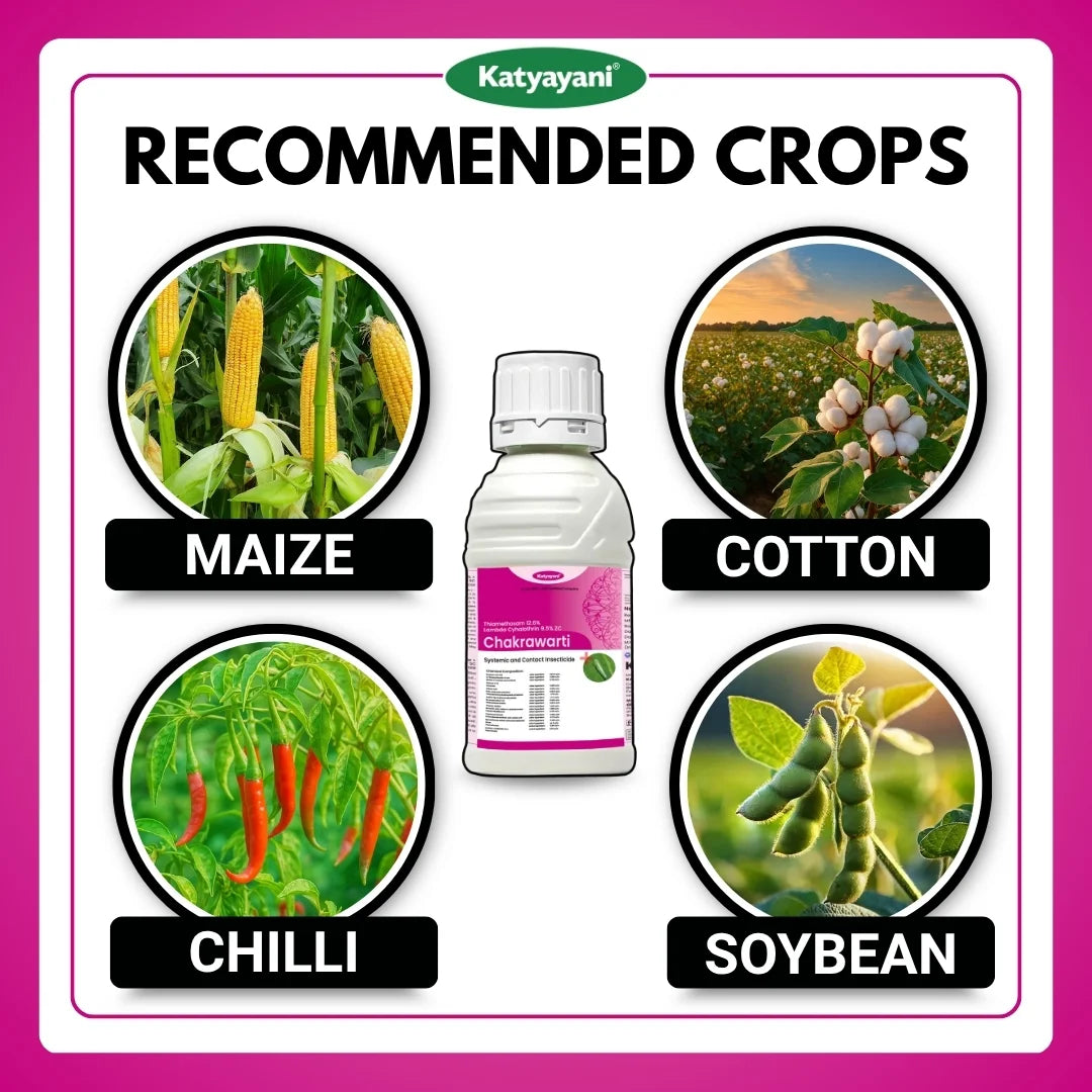 Katyayani Chakrawarti | Thiamethoxam 12.6% + Lambda Cyhalothrin 9.5% Zc | Chemical Insecticide 