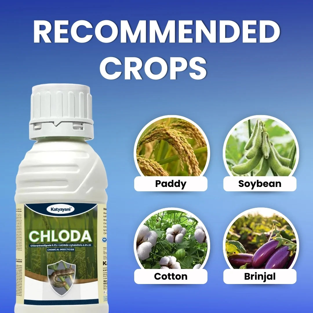 Chloda Chlorantraniliprole 9.3% + Lambda Cyhalothrin 4.6% ZC Chemical insecticide for paddy, cotton, soybean