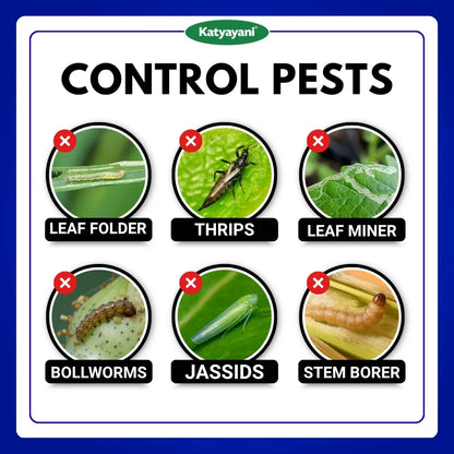 Katyayani Chloda | Chlorantraniliprole 9.3% + Lambda Cyhalothrin 4.6% ZC | Chemical insecticide 
