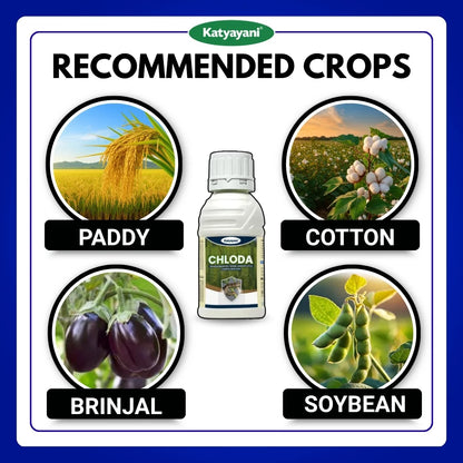 Katyayani Chloda | Chlorantraniliprole 9.3% + Lambda Cyhalothrin 4.6% ZC | Chemical insecticide 