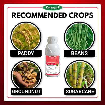 Katyayani Chloro CS | Chloropyriphos 20 % CS | Chemical insecticide 