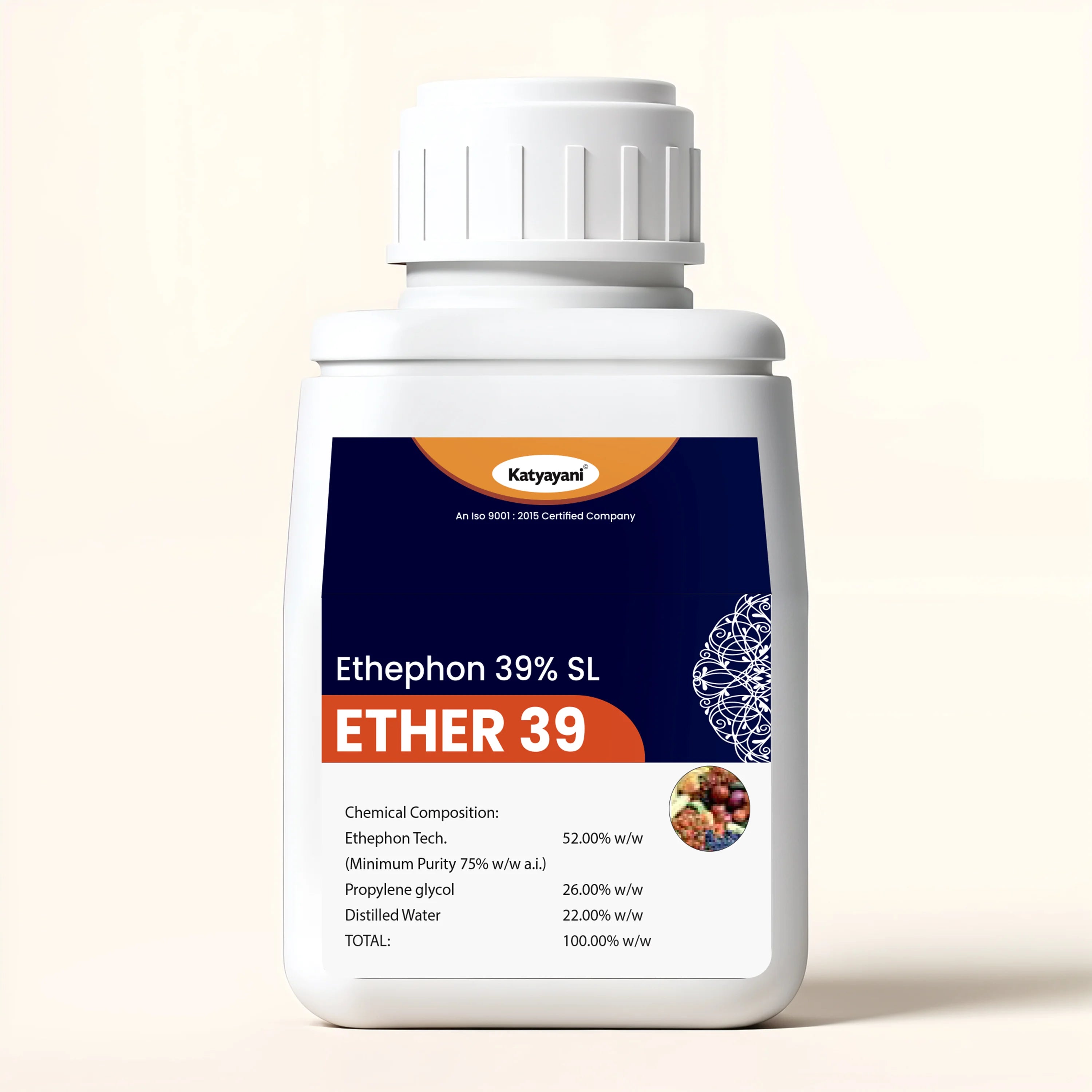 KATYAYANI ETHER 39 (Ethephon 39% SL) | Plant Growth Regulator