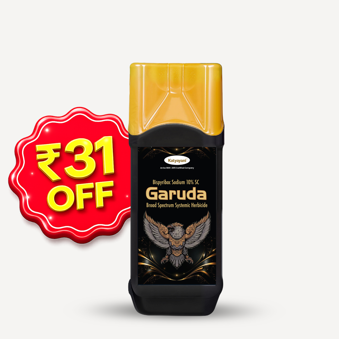 Katyayani Garuda | Bispyribac Sodium 10 % SC | Broad Spectrum Systemic Herbicide For Rice Crop 