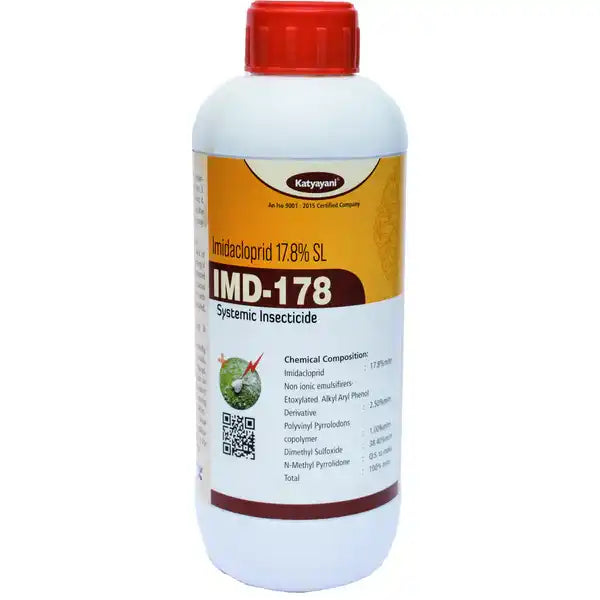 Katyayani IMD 178 | Imidacloprid 17.8% S | Insecticide for Aphids, Termites & Hopper and Others