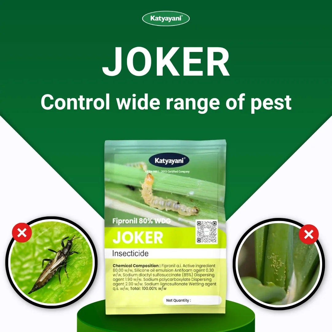 Katyayani Joker | Fipronil 80% WG | Chemical Insecticide 